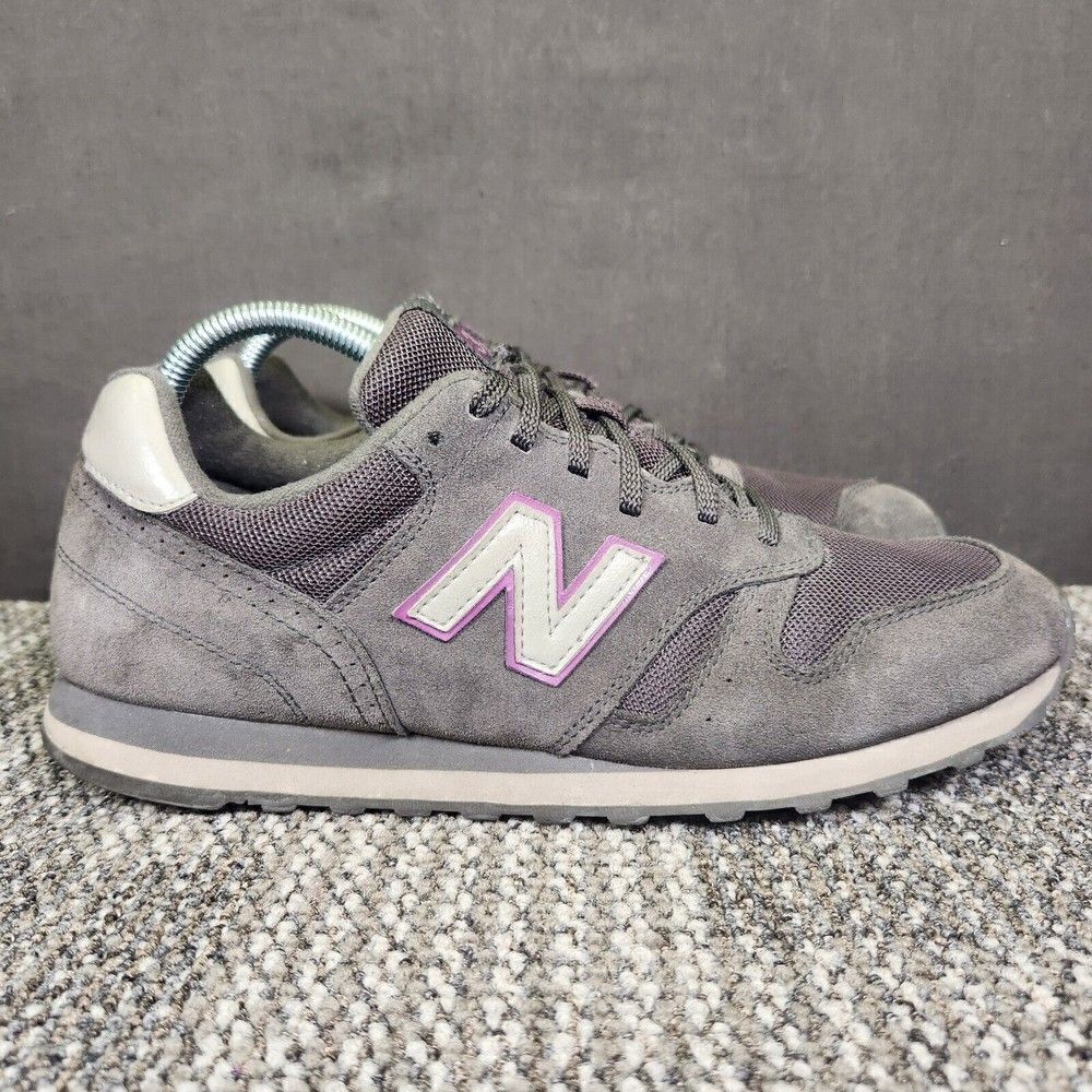 New Balance 373 Women Size 11B Gray Suede Athletic Running Casual Sneakers Shoes